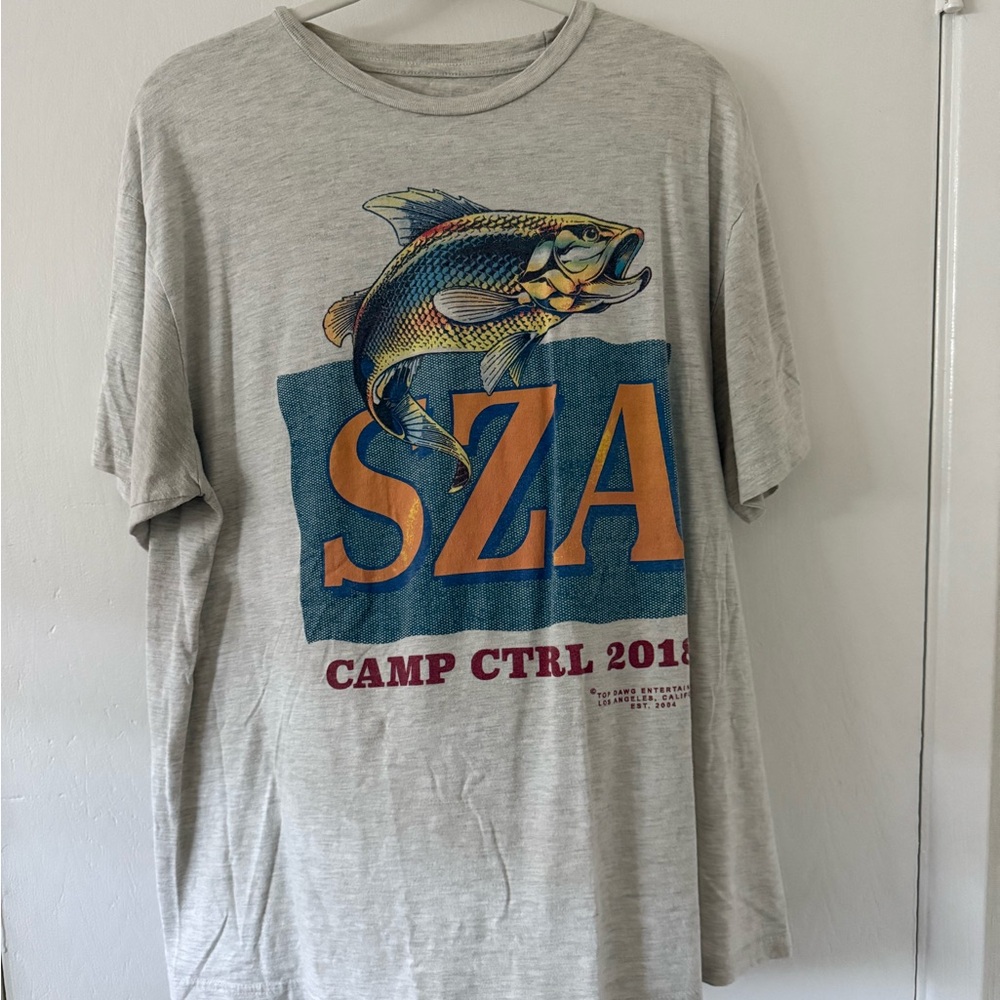SZA Graphic Short Sleeve Tee - Gray